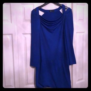 Cobalt blue dress